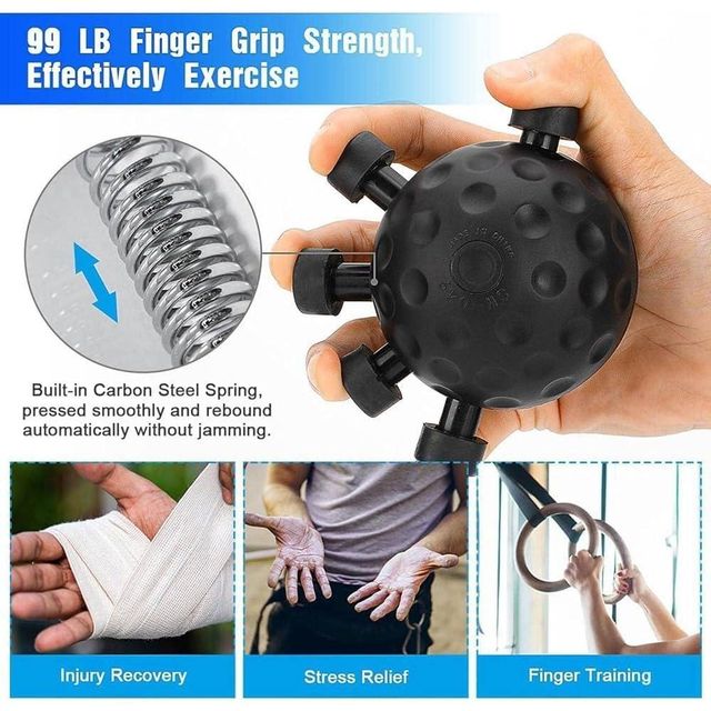 Gripik™ - 2-in-1 Ergonomic Finger & Hand Strength Exerciser